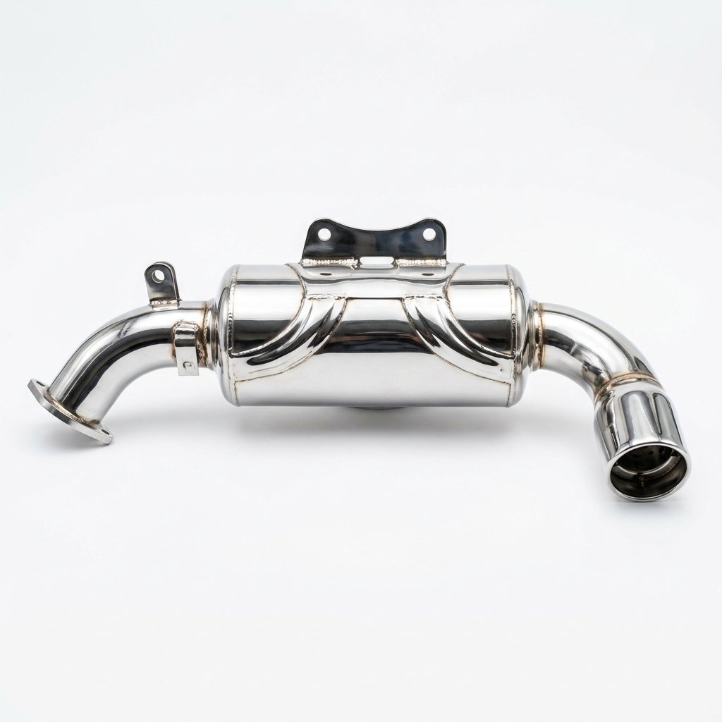 Chrome Modified Exhaust Pipe